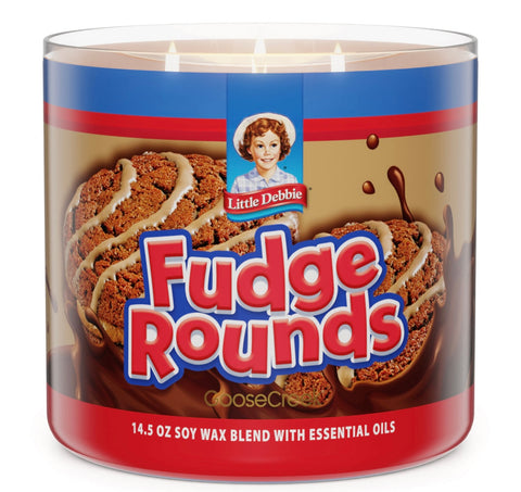 Fudge Rounds Little Debbie Goosecreek 3 Wick Candle