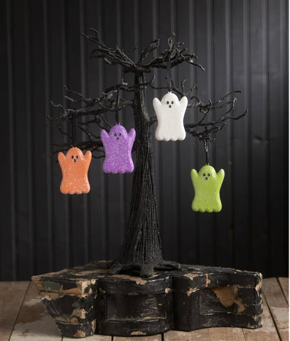 Ghost Peeps Set of 4 Ornaments by Bethany Lowe In Stock Now
