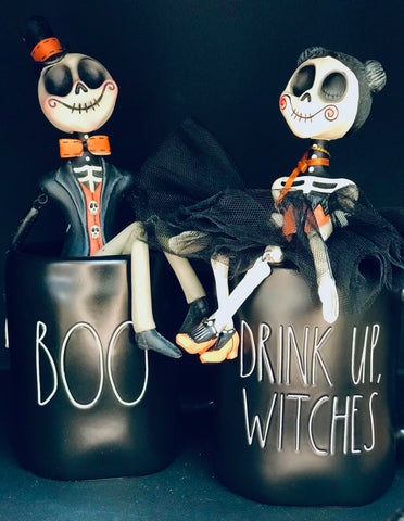 Vivian & Vincent Skeleton by Johanna Parker Bethany Lowe