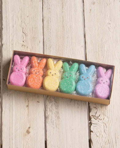 Peeps Bunny Ornaments Set of 6 by Bethany Lowe